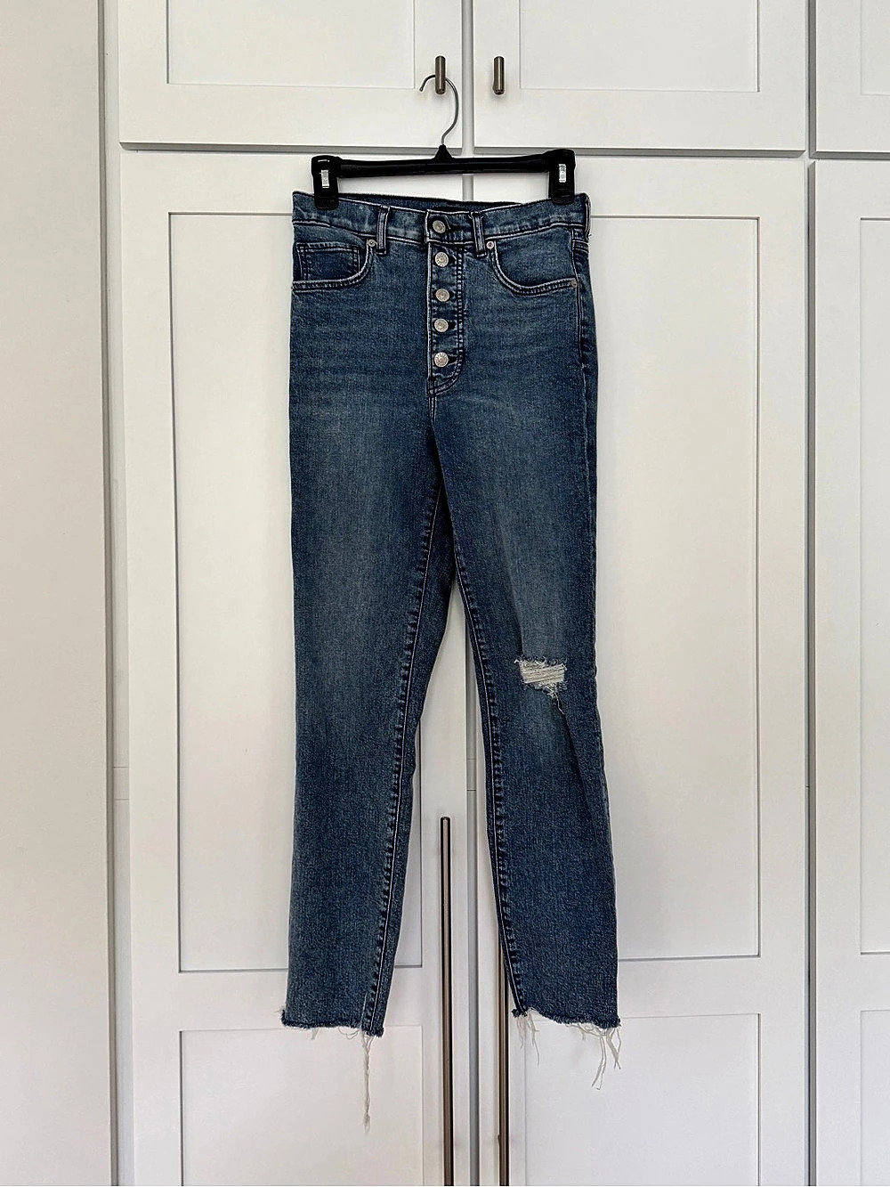 Express Slim Ankle High Rise Jeans Size 2